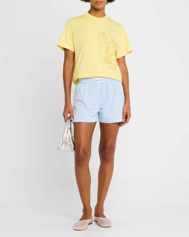 Floral Crystal T-Shirt